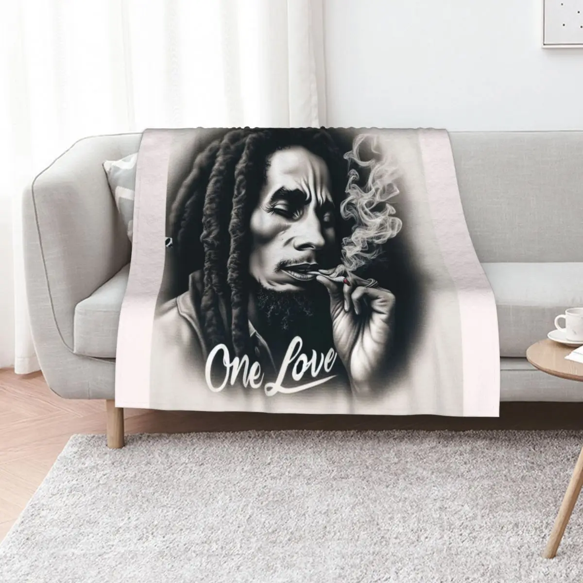 BOB MARLEY Throw Blanket Thins anime Moving Sofa Blankets For Bed Flannels Blankets