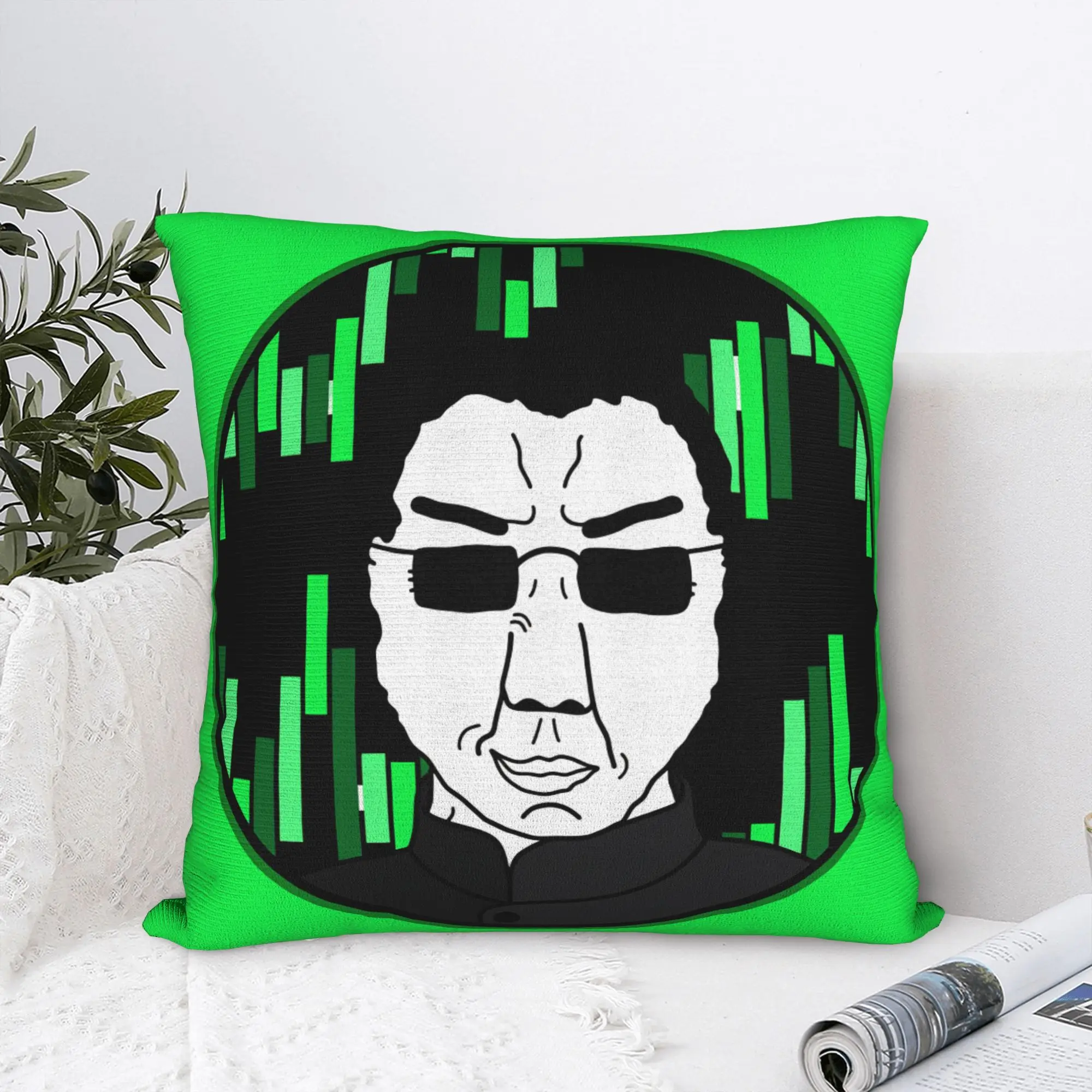 Billions Must Die Chudjak Meme Square Pillow Cases  Cushion Cover Customized Zippered Decorative Pillowcase for Home 18