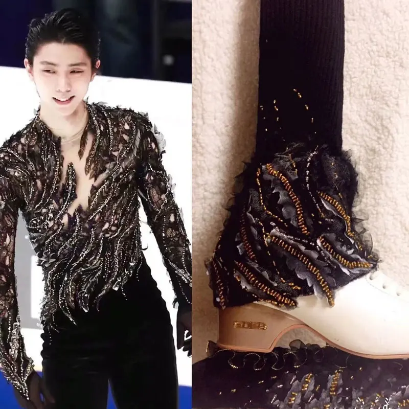 Figure Skating Wool Leg Protectors Skating Leg Protectors Socks