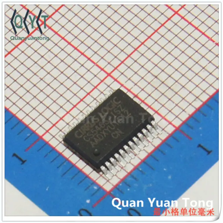 The new CS5463-ISZ SSOP24 coulometer chip is a single phase bidirectional power IC integrated circuit
