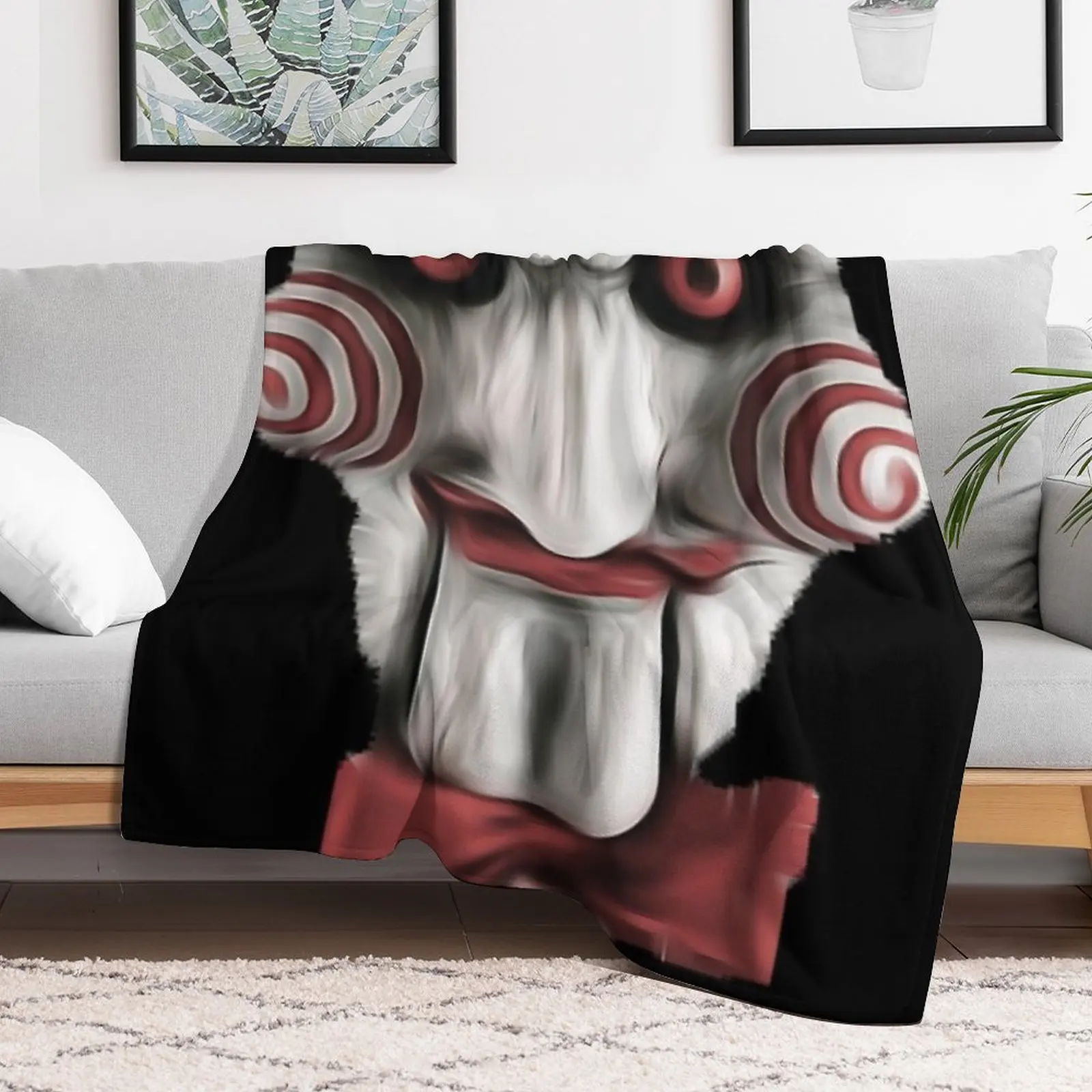 Jigsaw Remastered Throw Blanket