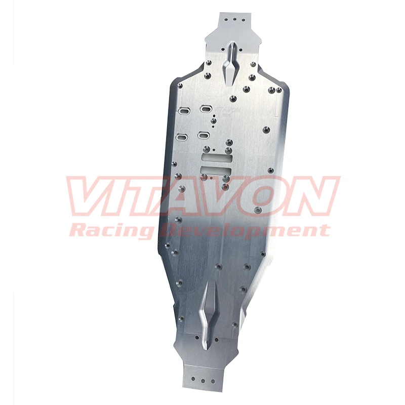 VITAVON CNC Alu#7075 Main Chassis for Traxxas Sledge