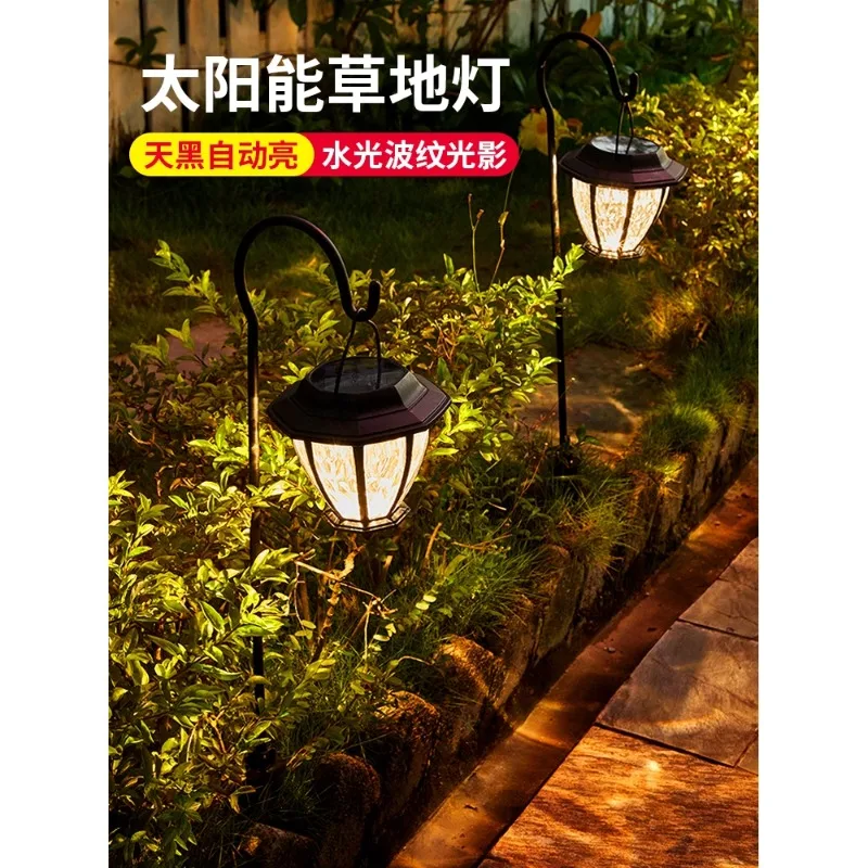 

Solar outdoor lights, courtyard lights, villa scenery, garden lawn courtyard terrace, balcony decoration, atmosphere