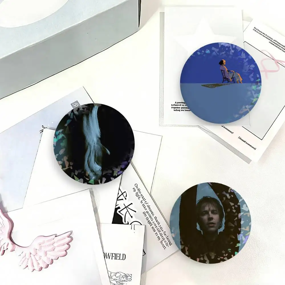 Singer T-Tom Odell A Wonderful Life Laser Badge Clothes Backpacks Hats Accessories Gifts For Children Friends Fans Collectibles