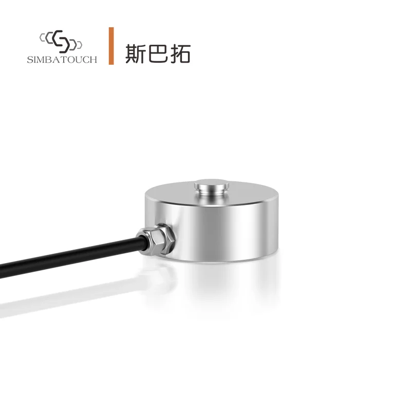 Wireless Stainless Steel Compression & Tension Force Sensor IP66 Protection Remote Transmission for Testing Equipment Machinery