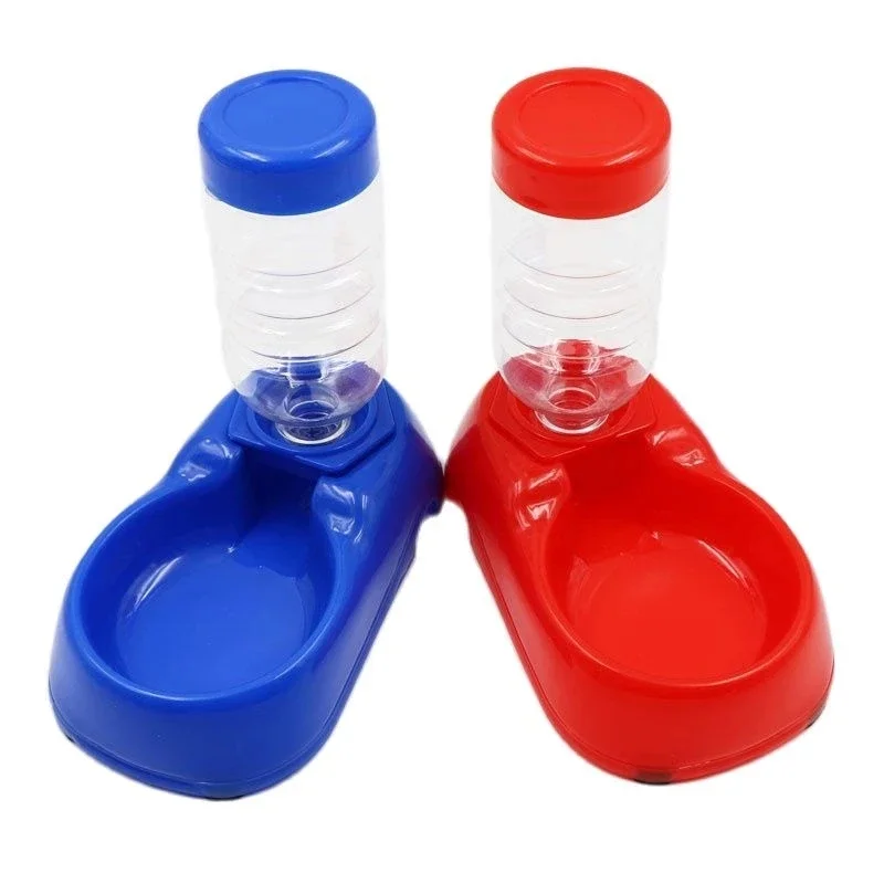 1 Pcs 350ML Cat Automatically Drink Water Bowls Pet Drinking Fountain Dogs Puppy Plastic Drinking Water Tank Dog Water Bottle