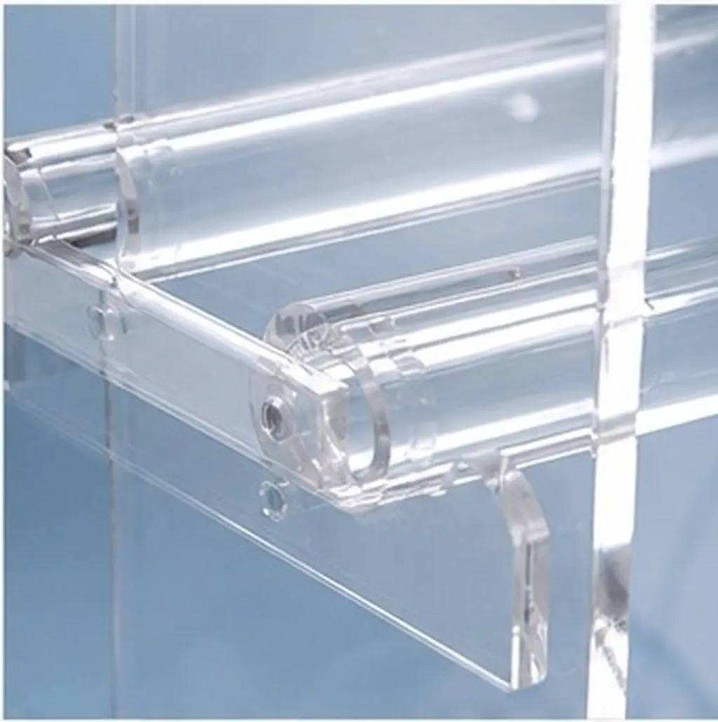 Acrylic Acrylic Label Roll Dispenser Holder Organizer For Classroom Desk Organizer Office Worker Clear Tier Adjustable