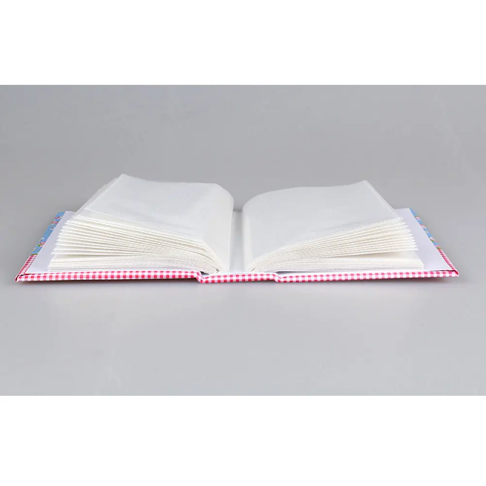 6 Inch Photo Album Frame Cover Floral Scrapbook High Capacity Insert Pages Memory Book Gifts