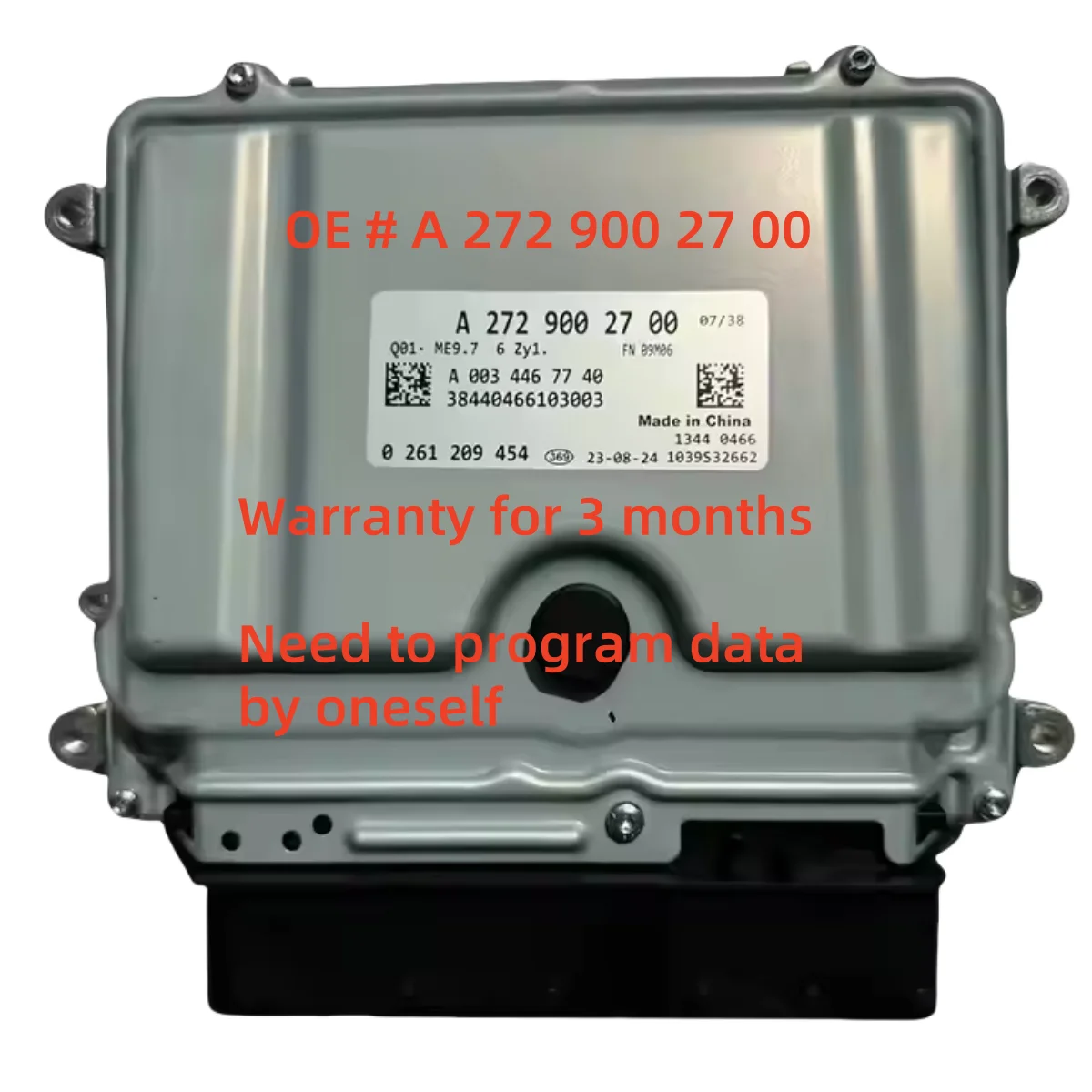 

High quality A2729002700 Engine Computer Board ECU For Mercedes-Benz W221 W222 W205 W166 GLE350 GLE400 ML350 CLA350