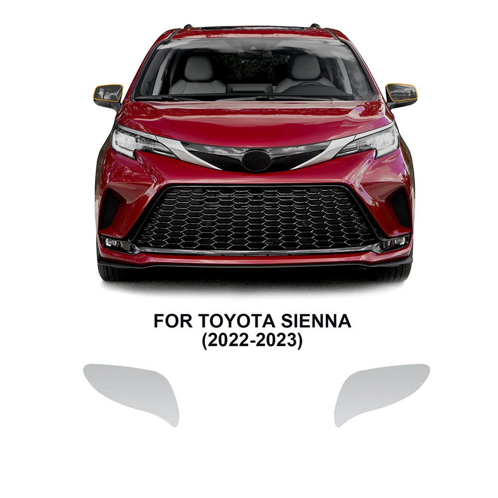 for Toyota Sienna 2022 2023 PPF Paint Protection Film Anti-Scratch Film Transpare Headlight Rearview Mirror Protective Film