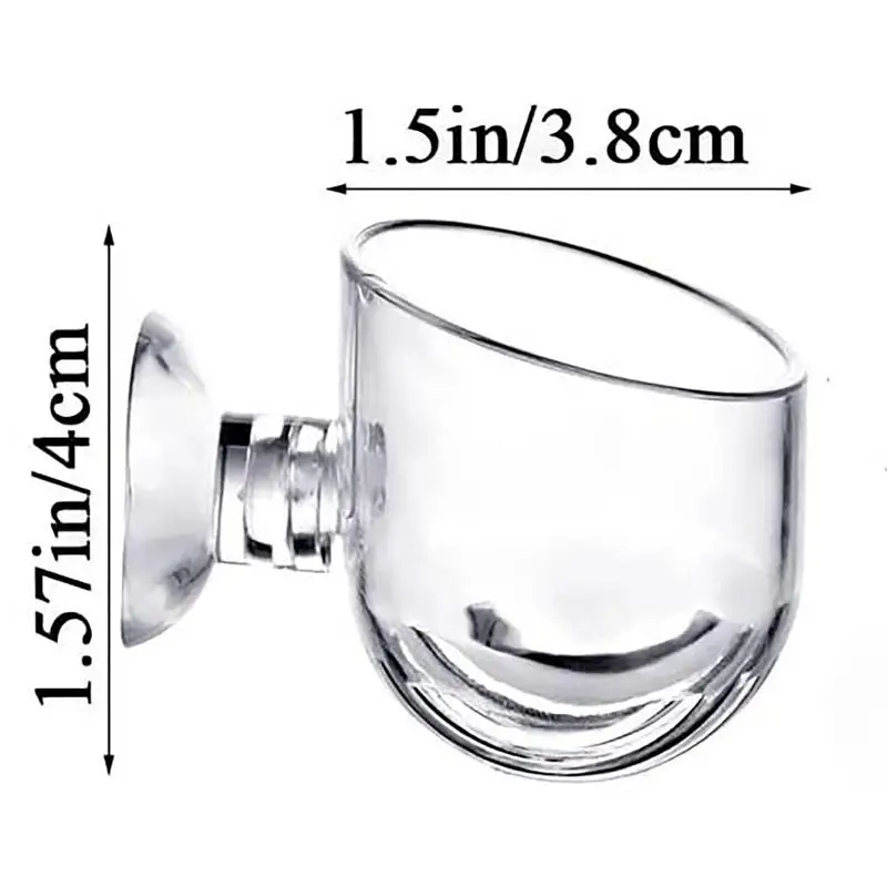 Acrylic Aquatic Plant Cup Aquarium Plant Pot Glass Cylinder Cup Tools For Cultivate Aquatic Saltwater and Freshwater Aquarium