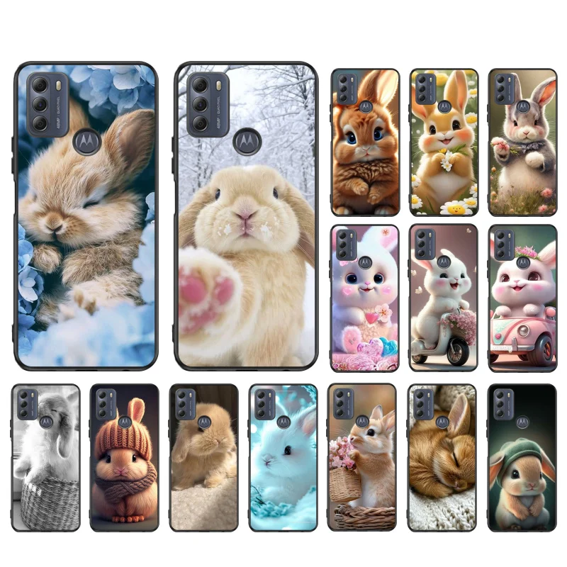 

Phone Case For Moto G86 G85 G75 G15 G05 G56 G72 G53 G54 G84 G60 G31 G32 G24 G 5G G Play Rabbit Animal