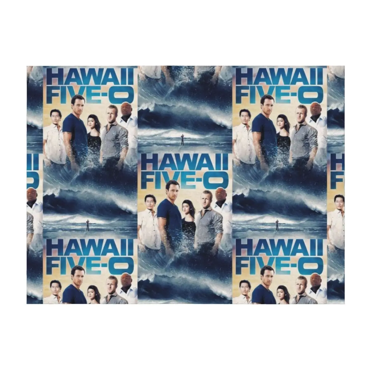 

Hawaii five 0 Throw Blanket Beautifuls Hair Thermal Sofa Quilt Blankets
