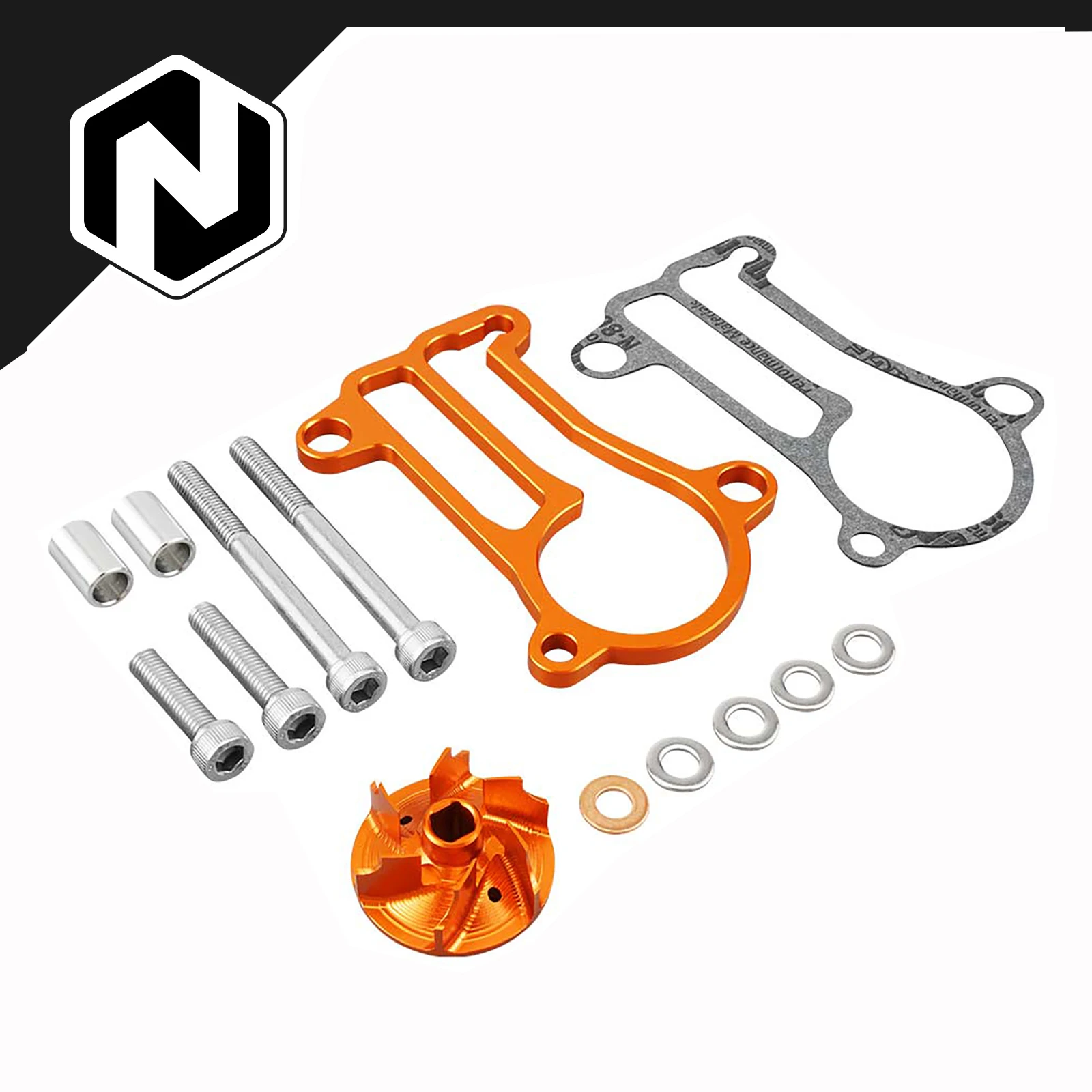 

NICECNC For KTM EXC 300 2017-2019 Oversized Water Pump Impeller Cooler EXC 250 XC-W 300 XCW 250 17-19 SX 250 XC 300 2017-2018