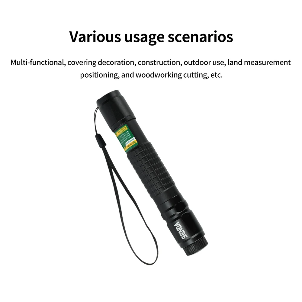 Tragbarer Grüner Laserpointer mit Kreuzlinien- und Einzelpunkt-Modus für Innen- und Außenbau sowie Renovierungen – Detail 5