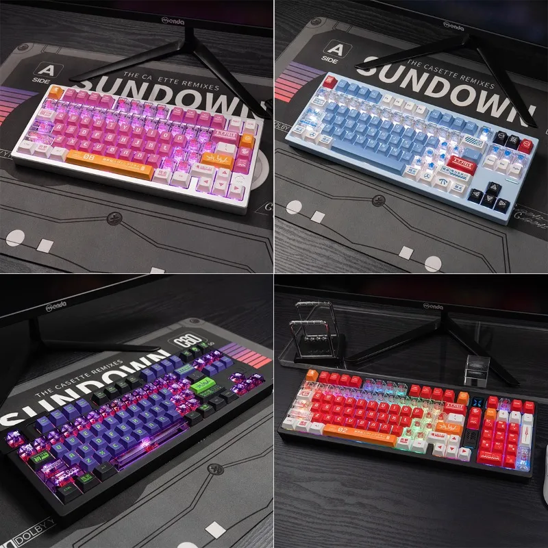 

Neon Genesis Evangelion EVANGELION-01 Complete Set of Mechanical Keyboard Keycaps PBT Thermal Sublimation/PC Light Transmission