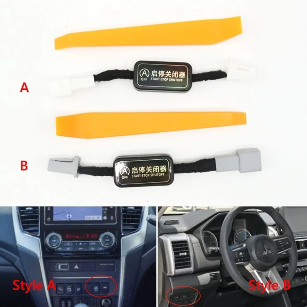 A Off Automatic Start Stop Eliminator Canceller Cable Closer Device Delete Plug For Mitsubishi Triton L200 MK5 19-23 MK6 23-26