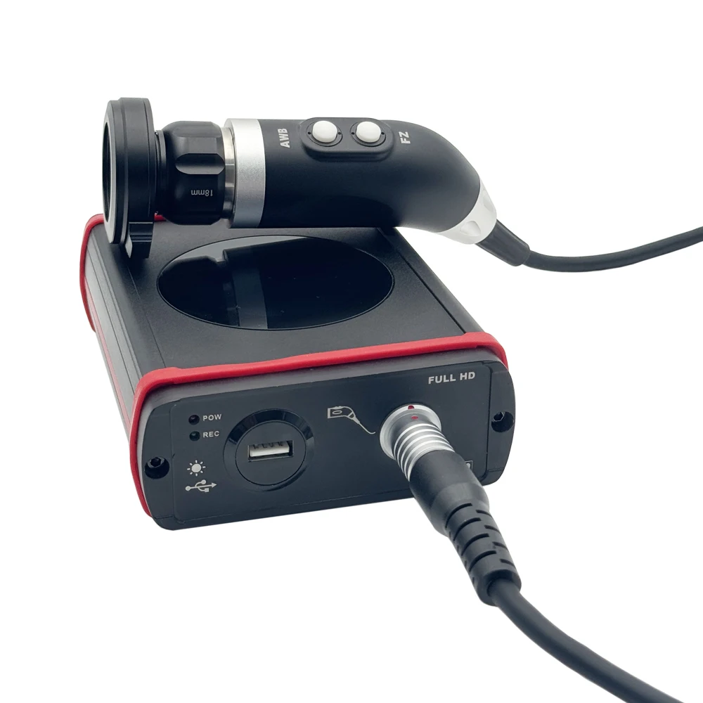 Mini PortableMulti Interface System for ENT Clinic Veterinary Rigid and Flexible  Inspection