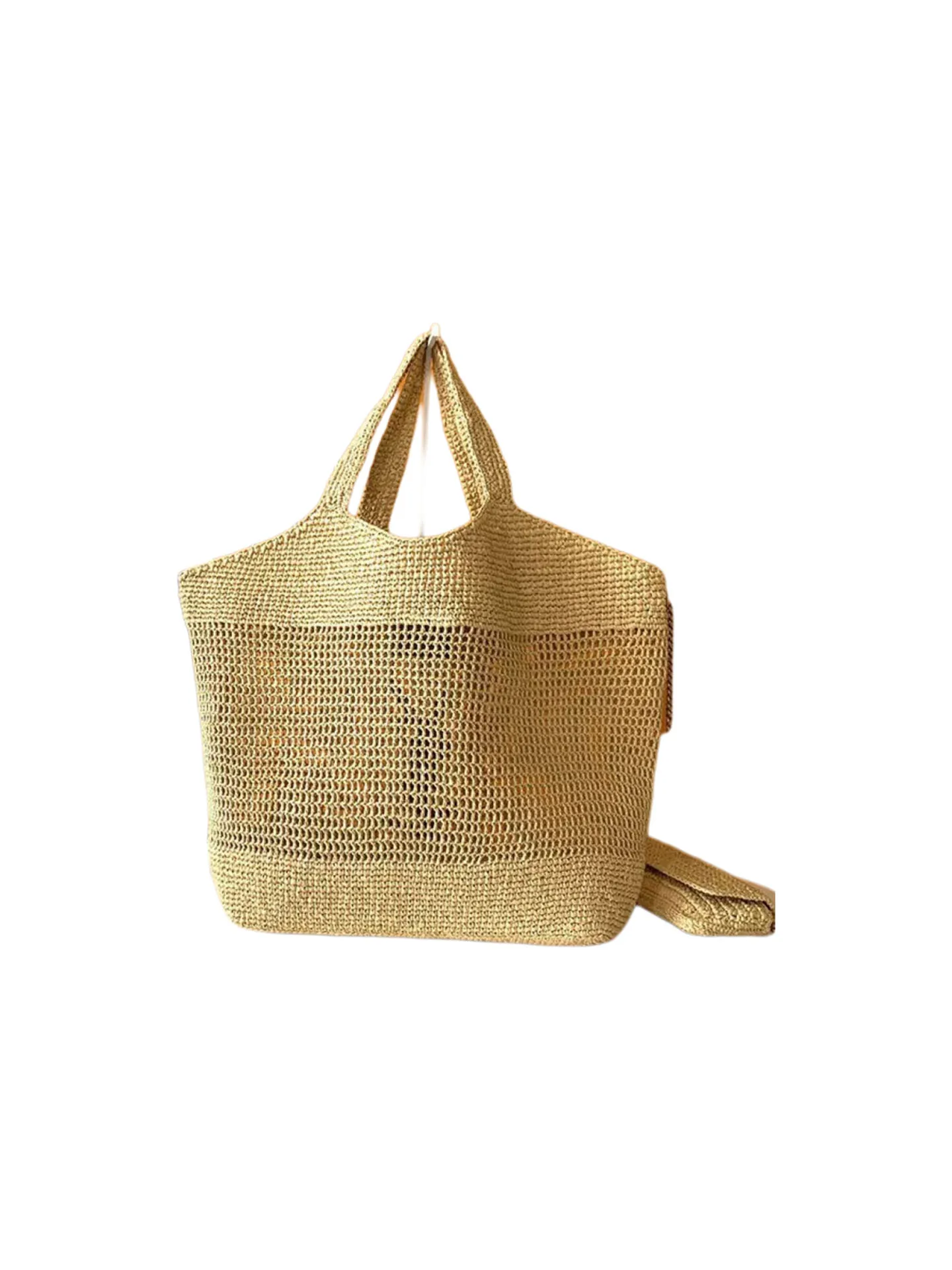 

2025 New Hollow out St Weaving Bag Large Capaci Single oulder Handbag Underarm Beach Vaion Sle Tote Bag