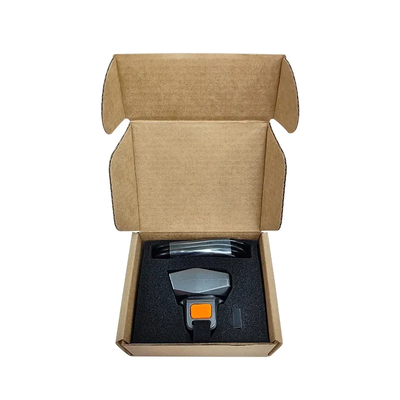 

China Cash Register Hand Free Point of Sale Mini Hanfree Bluetooth Finger 1D QR Code bar code scanner