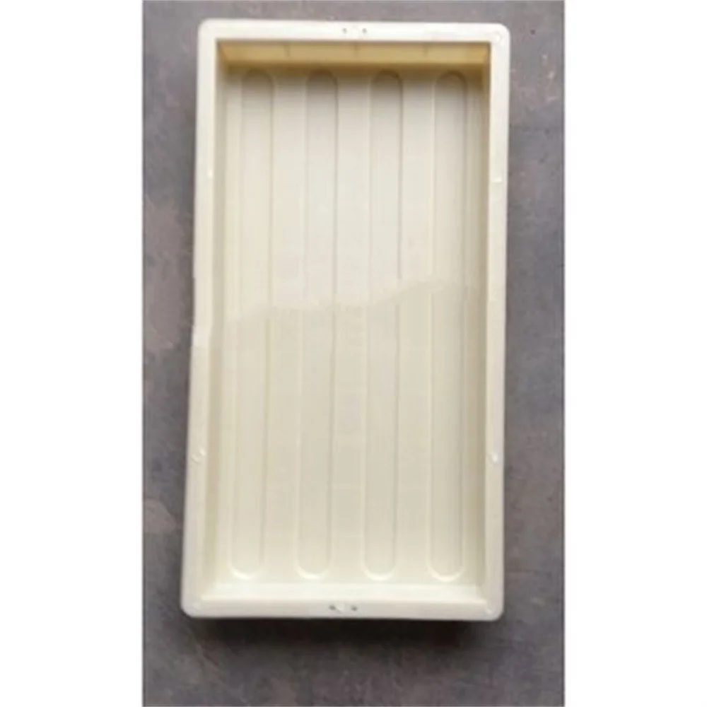 Plastic Blind Strip Mold, Plastic Mold, Cement, Concrete, Building, Urban, Road, Sidewalk, 50X25X5