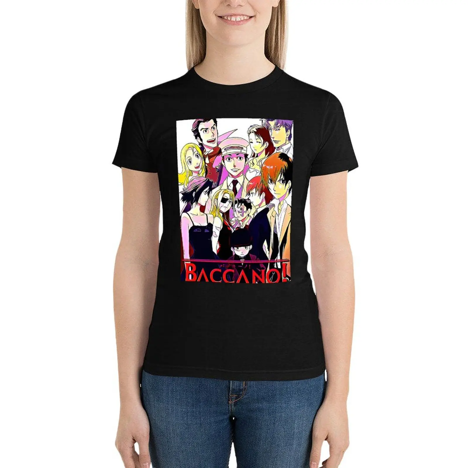 

Baccano T-Shirt Aesthetic clothing kawaii clothes vintage clothes Short sleeve tee clothes for woman