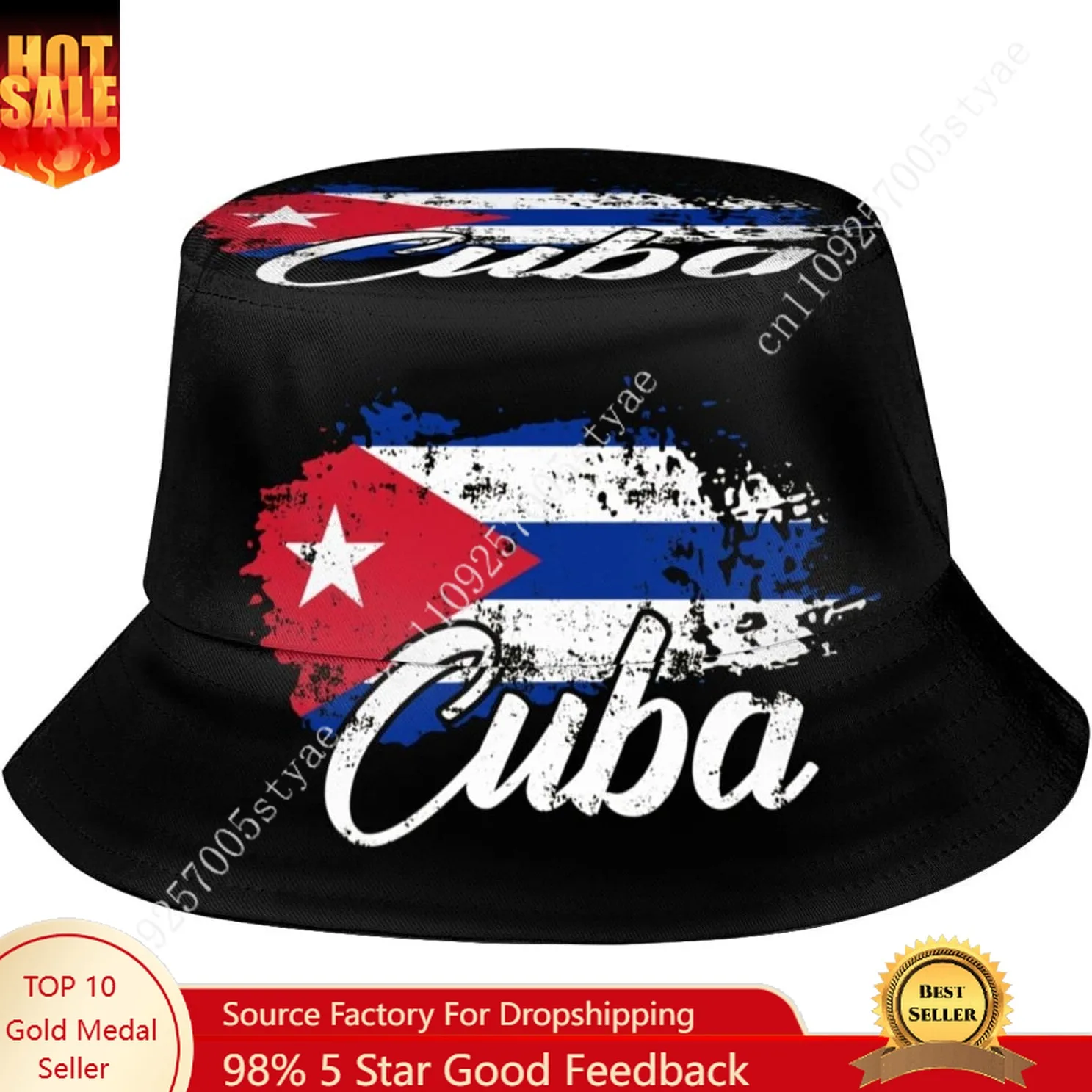 

Cuba Cuban Art Flag Bucket Hat Men Women High Quality Outdoor Cap Fashion Fisherman Caps Cool Fishing Hats Summer Beach Sun Hats