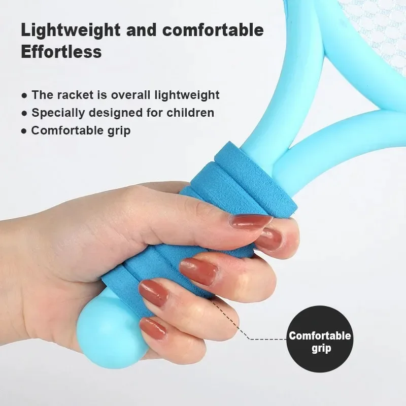 --Racket Tennis for Children Outdoor Sports Badminton Racket Kindergarten Toy Set for 3-12years Old Badminton Sets