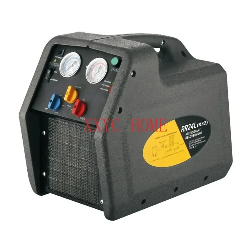 Air Conditioning Automatic Refrigerant Recovery Machine 1HP Gas Recycling Unit with 80% Overcharge Protection