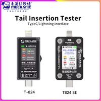 MECHANIC T-824 T824 SE Tail Insertion Tester Tail Insertion Detector Type-C Lightning I nterface for Phone Repair Tools