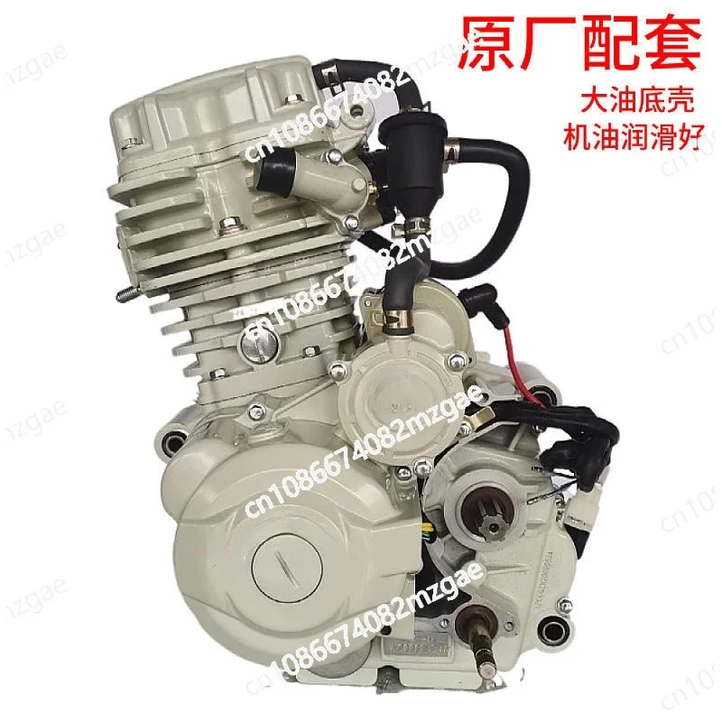 Motore universale per moto e triciclo Sistema di alimentazione raffreddato ad aria da 200 cc (compatibile con avviamento elettrico/piede)