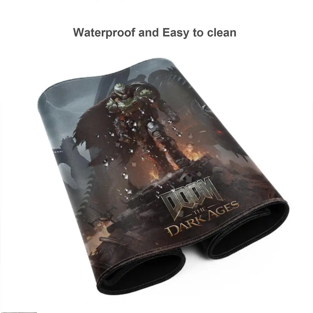 الموت العصور الداكنة لوحة الماوس اللاعبين أنيمي لعبة XXL المنزل HD مكتب الكمبيوتر الحصير اللوازم المكتبية سطح المكتب 70X30 90x40 #5
