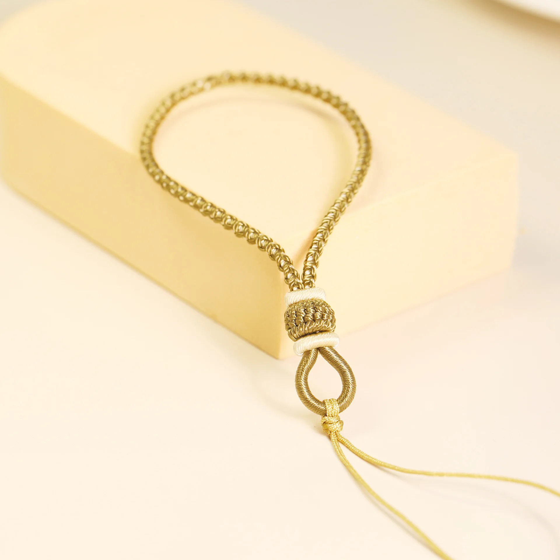 Simple four strand pendant rope hand woven pendant semi-finished package trailer hanging mobile phone hanging versatile accessor