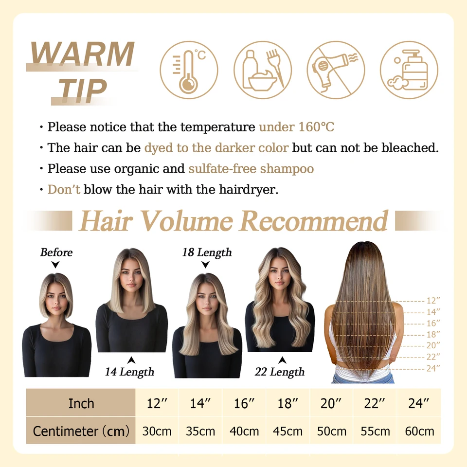Extensiones con Cinta Adhesiva Sin Costuras de Cabello Humano Natural, Weft de Piel, PU, 16-20 Pulgadas, 30g por Paquete 5