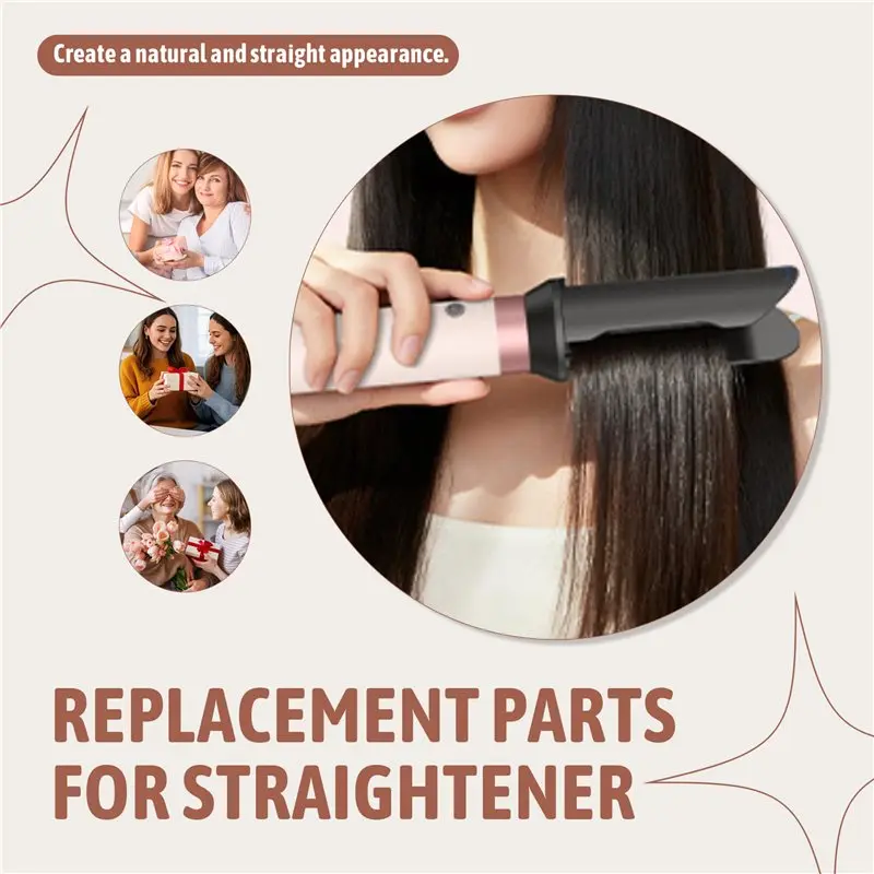 Hair Smooth Attachment For Dyson HS09 Gentle Airflow Smooth Nozzle Hair Straightener Replacement Parts-A54Q