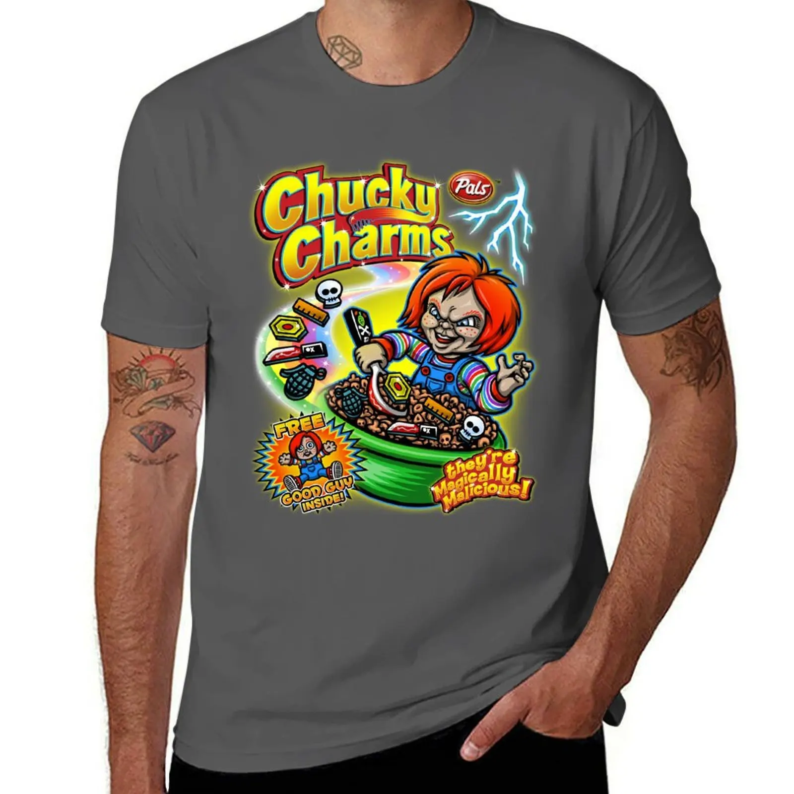 

Chucky Charms V2 T-Shirt Running Gym Short Sleeve Sports Tee