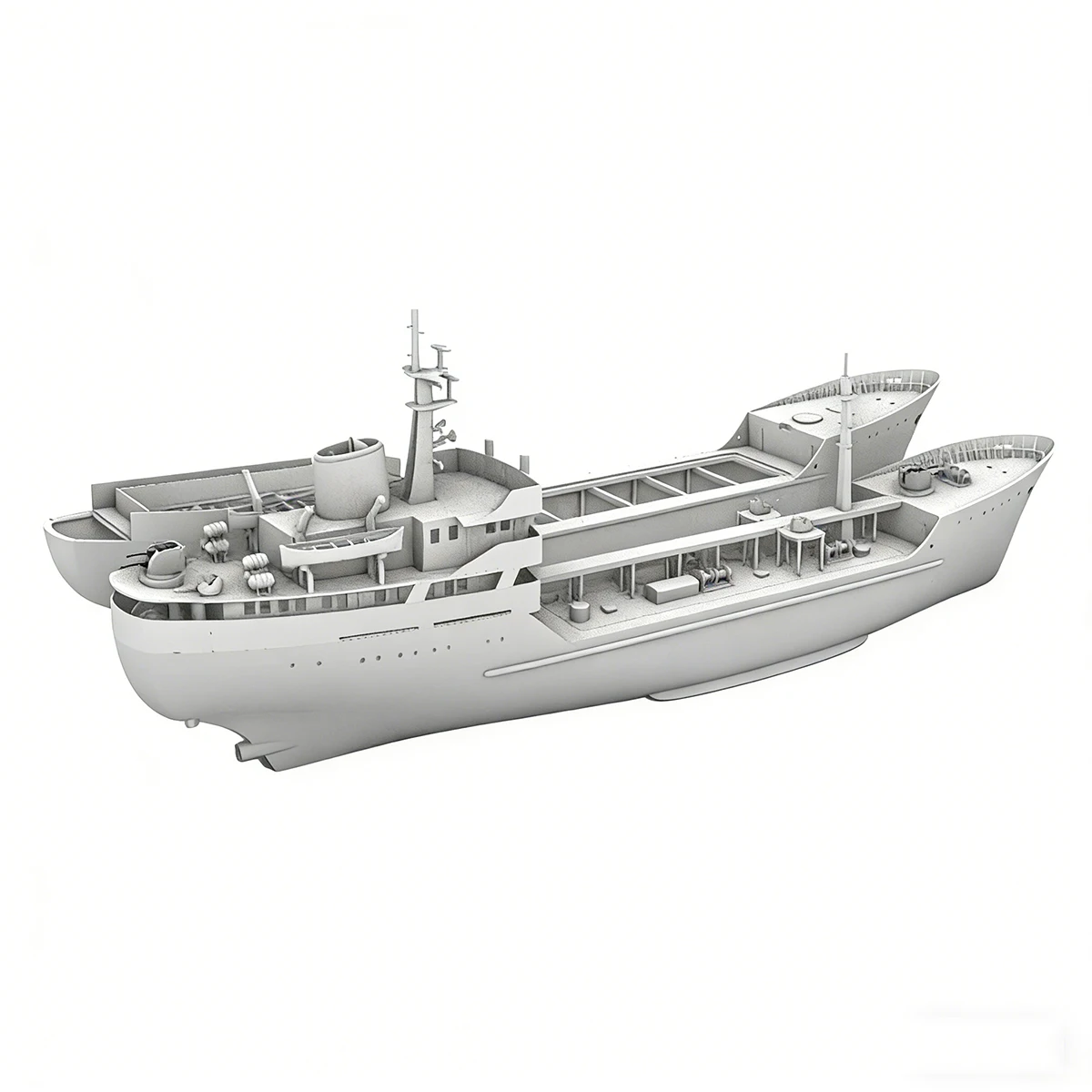 1/100 barcos rc 72cm 623 óleo tanker barco de controle remoto resina-impresso casco rico em detalhe barcos rc modelo navio brinquedo navio de guerra modelo