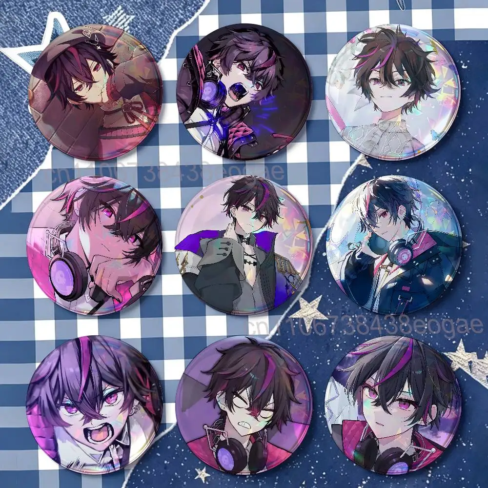 K-Kurode Fragaria Memories Badges 25 32 44 58 75 mm Round Customizable Wholesale Fan goods Self-made fan freebies