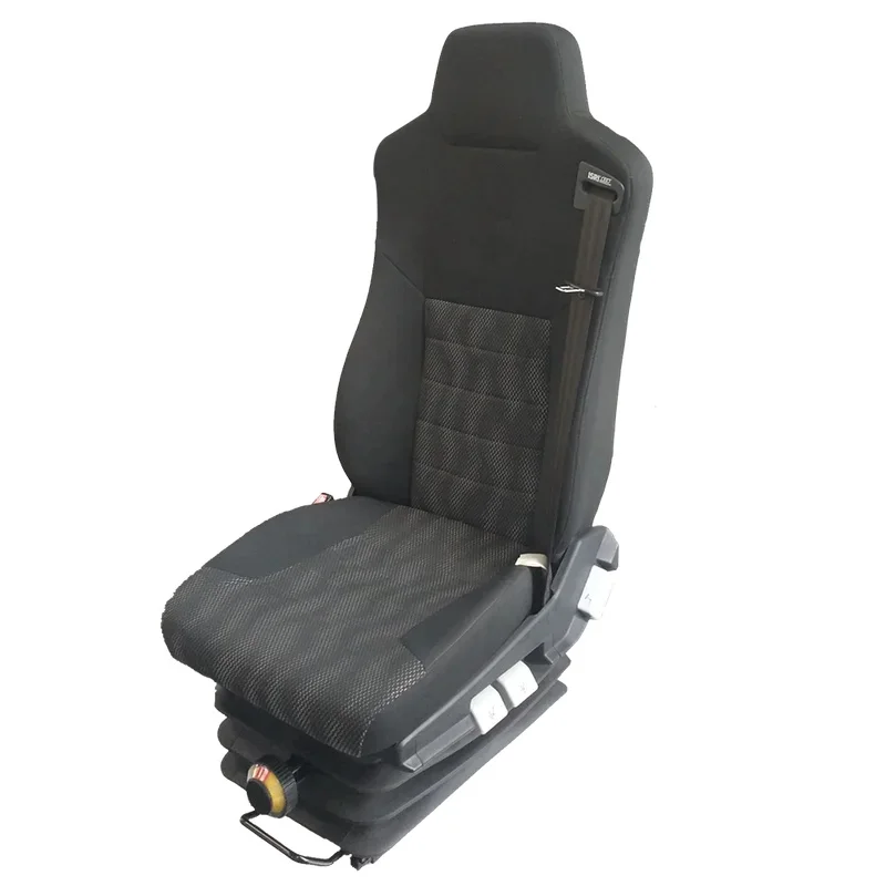 ISRI6000 Luxury Modified Car Seat Heavy Duty with Integrated Three-Point Safety Belt and Mechanical Suspension