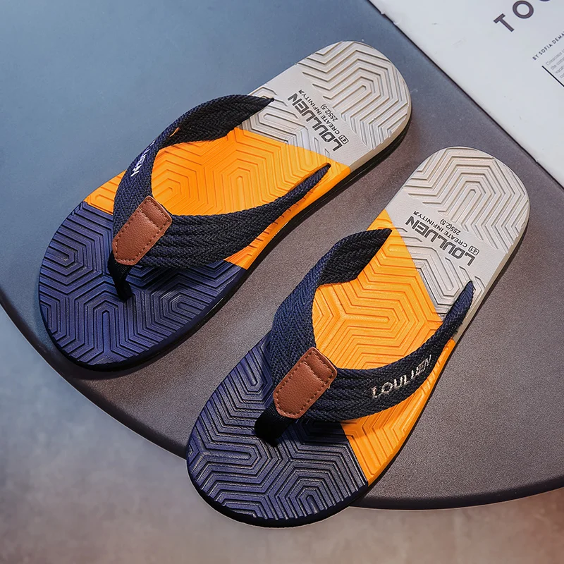 

Модные мужские легкие шлепанцы, летние нескользящие мужские тапочки, уличные пляжные мужские сандалии, домашние шлепанцы для мужчин, обувь для мужчин