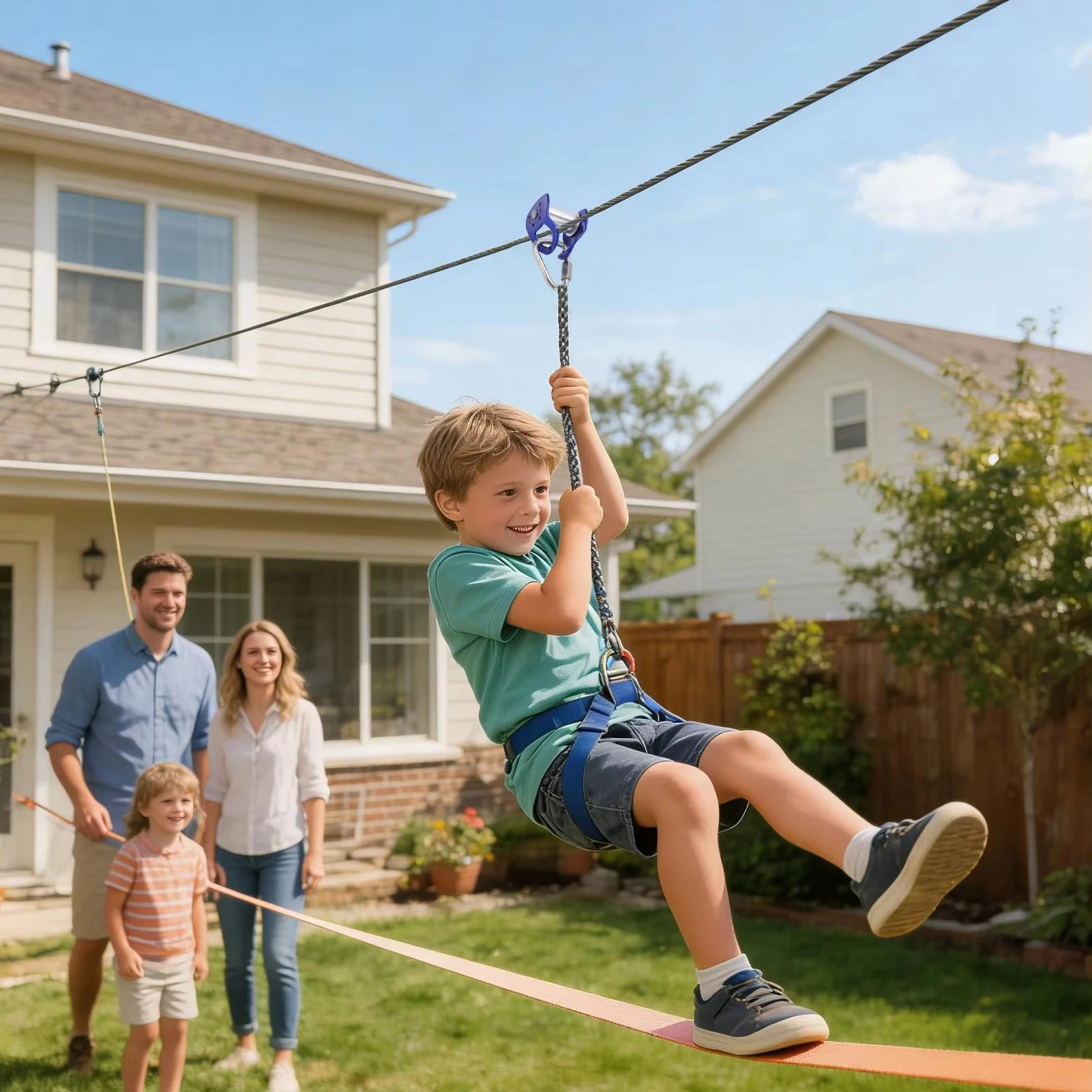 Kit de poulies de zipline exté - Kids Outdoor Zipline avis et prix