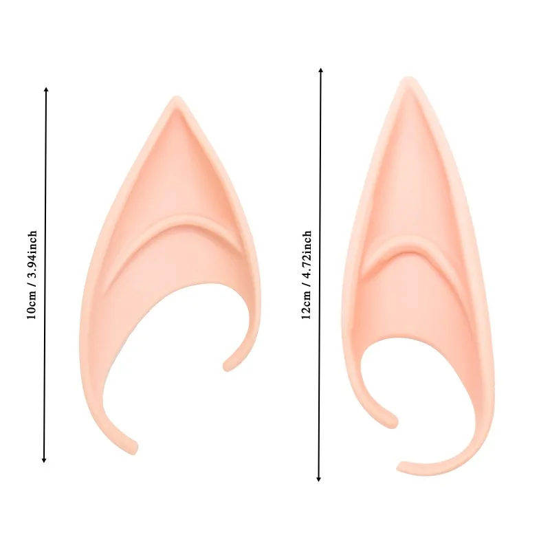 할로윈 코스프레 라텍스 요정 천사 엘프 귀 가장 무도회 파티 의상 할로윈 파티 장식 용품 사진 소품 어린이 선물