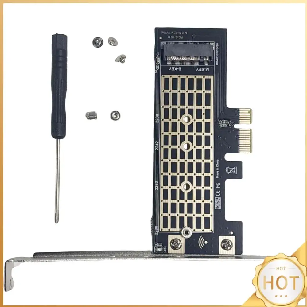 

SSD PCIE X1 Expansion Card 8Gbps M.2 NVME SSD To PCIe 3.0 PCIE X1 Adapter Card M Key PCIe NVMe SSD Converter for Desktop PC