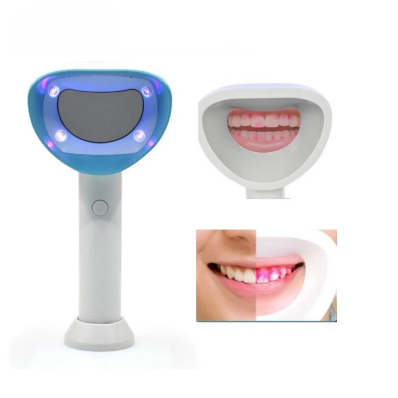 

Dental Dentistry Oral Care Portable Digital Dental Oral Hygiene plaque Monitor Home Use Hand Held LED Purple Light