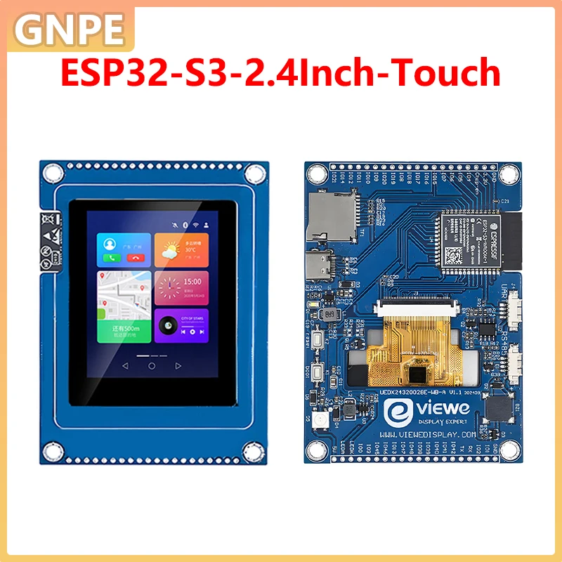 ESP32-S3 Development Board 2.4 Inch Capacitive Touch LCD Screen 240x320 N16R8 Display Module for Arduino