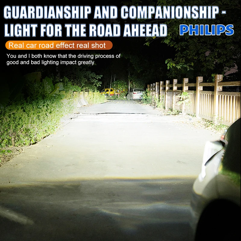 فيليبس Ultinon رالي 3550 H7 Led المصابيح الأمامية عالية الطاقة 50 واط H4 H8 H9 H11 9005 HB3 9006 HB4 9012 HIR2 مصباح تلقائي أضواء الضباب 6500 كيلو #5