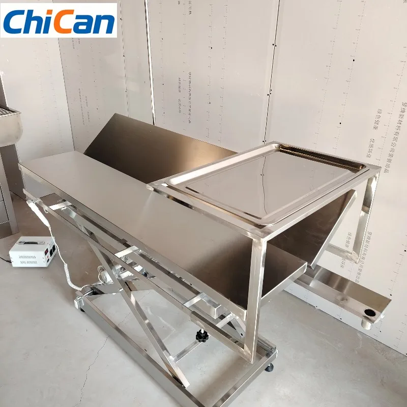 

【Hot】Stainless Steel Animal Table Electric Adjustable Veterinary Operating Table Pet Equipment