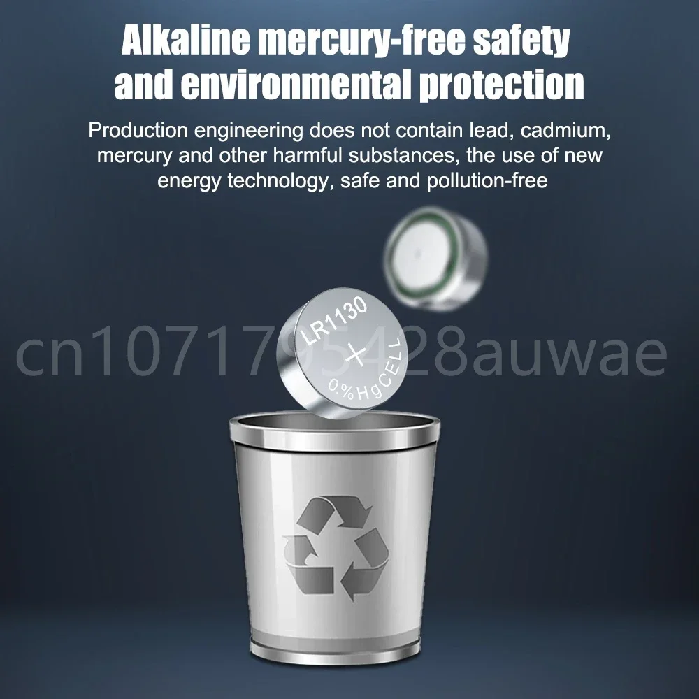 10-20 шт. 1,55 В AG10 L1131 389 189 LR54 LR1130 щелочные батарейки-таблетки для часов, часов, калькуляторов, компьютеров