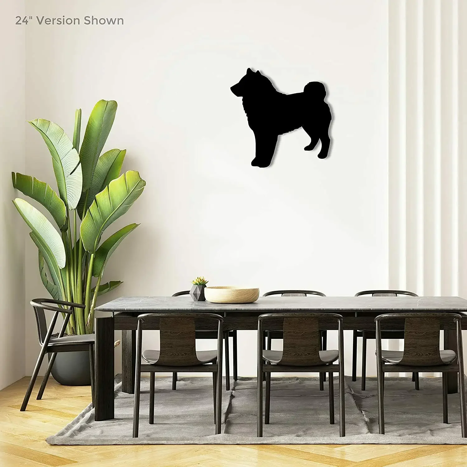 Shiba Inu Metal Wall Sign Dog Breed Silhouette Wall Decor  Indoor Outdoor Decor Home Living Room Interior Decoration Metal Art