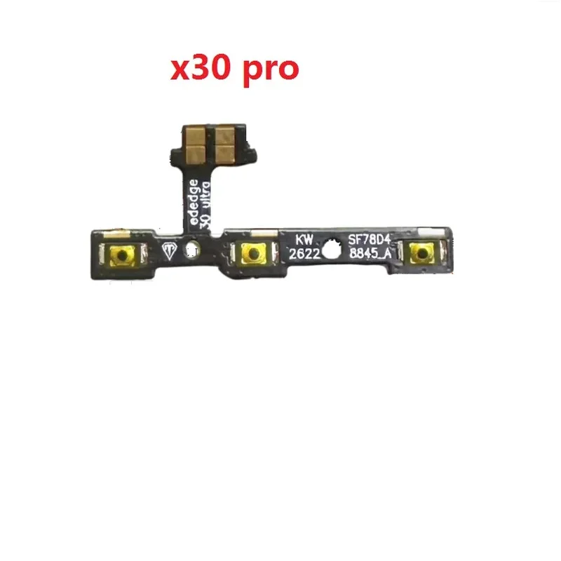 For Moto X30 Pro Power Volume Button Flex Cable X40 Power On Off Volume Up Down Connector